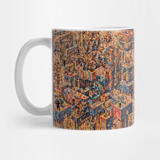 Geometric figure compositions Mug